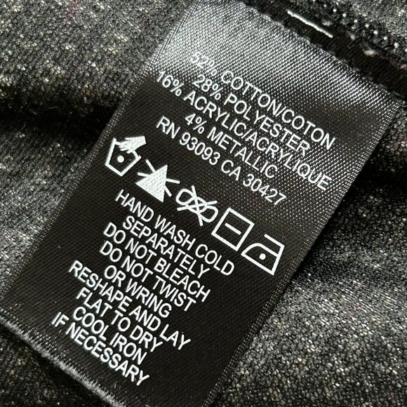 - NIC+ZOE Tweed Metallic Knit Blazer Great with Turtleneck Petite Med   - 1H2310 - Picture 6 of 9